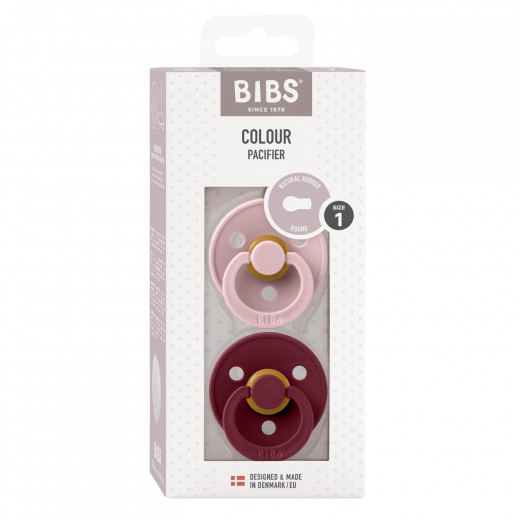 Bibs laža Pink plum& Elderberry 0-6m 