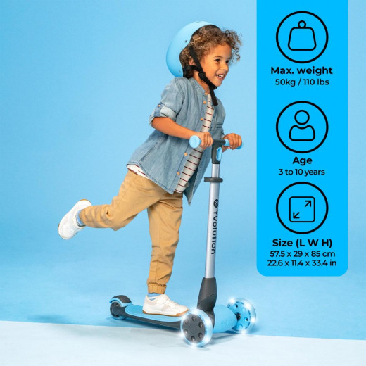 Yvolution trotinet YGlider Nua, plavi 