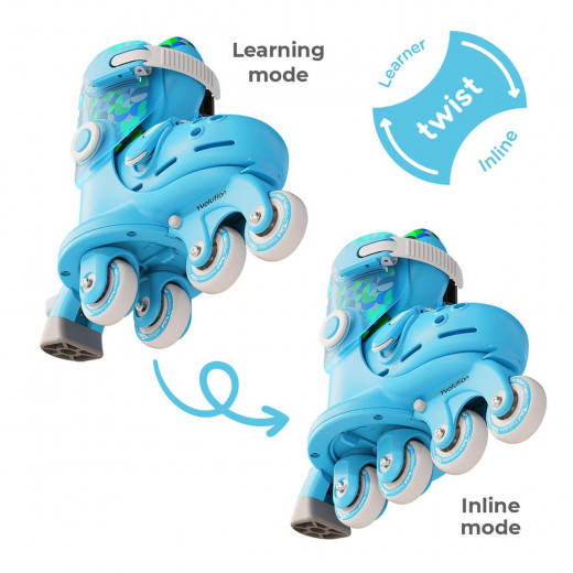 Yvolution roleri Twista podesivi vel 23-28, plavi 