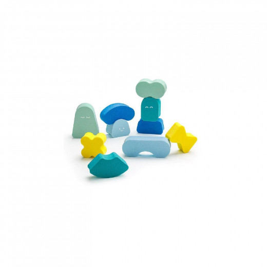 Quut igra balansiranja Blokki minty blue 