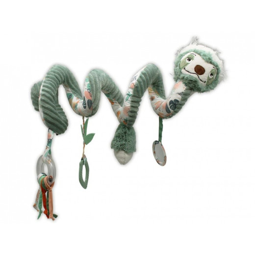 Les Deglingos spiralna igračka lenjivac Chillos 