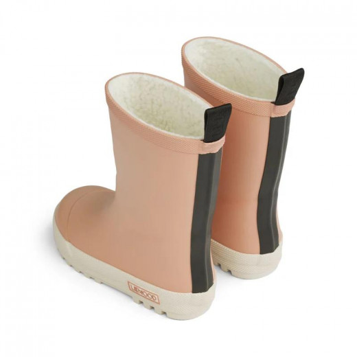 Liewood termo čizme za kišu Mason, TRose/Sandy 