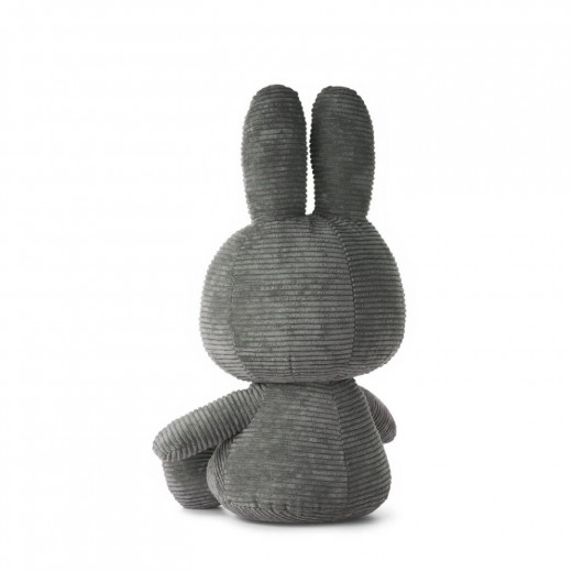 Miffy plišani zeka Corduroy 50cm, Grey 