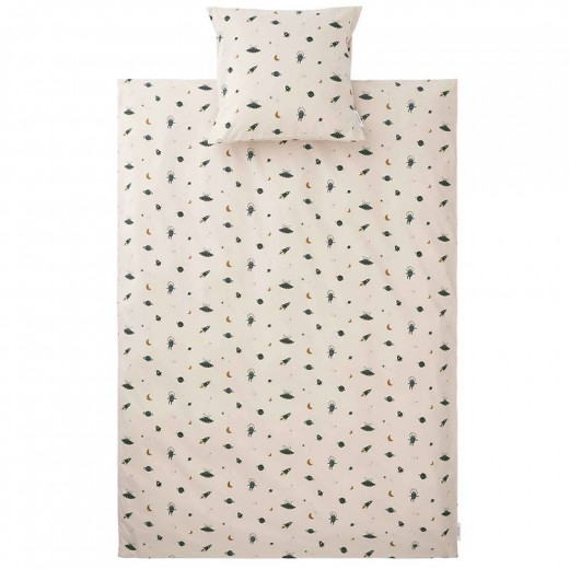 Liewood posteljina za decu Ingeborg, Space sandy 