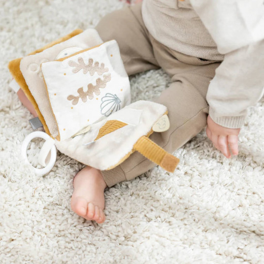 Nattou plišana knjiga za bebe 