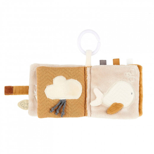 Nattou plišana knjiga za bebe 