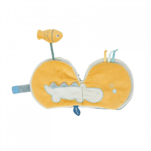 Nattou plišana knjiga za bebe sa likom kita 