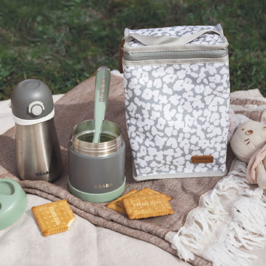 Beaba inox termo posuda 300ml, mineral/ grey 