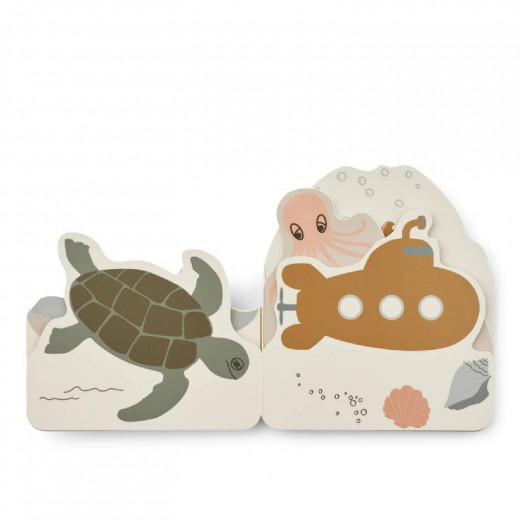 Liewood ilustrovana knjiga Jade,Sea creature/Sandy 