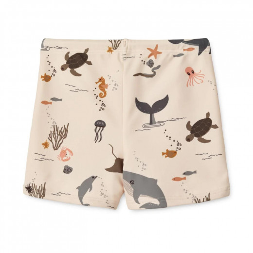 Liewood kupaći šorc Otto, Sea creature/Sandy 