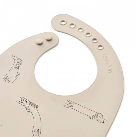 Liewood silik portikla 2 pcs Tilda, Dog/Sandy 