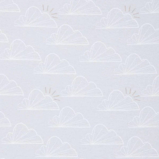 Shnuggle čaršav za Dreami Moses kolevku 2kom, Grey 