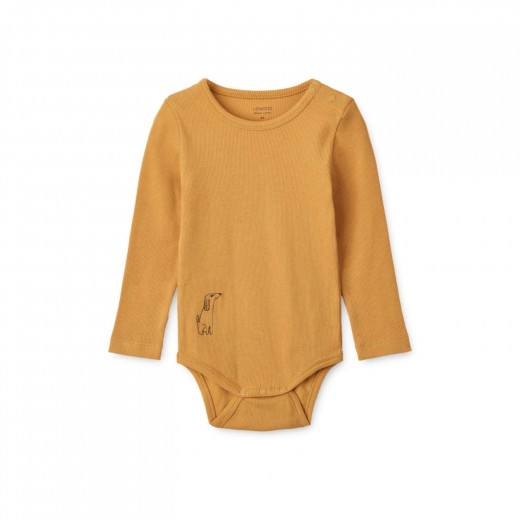 Liewood bodi benka Yanni 2kom, Dog Sandy/YellowM 