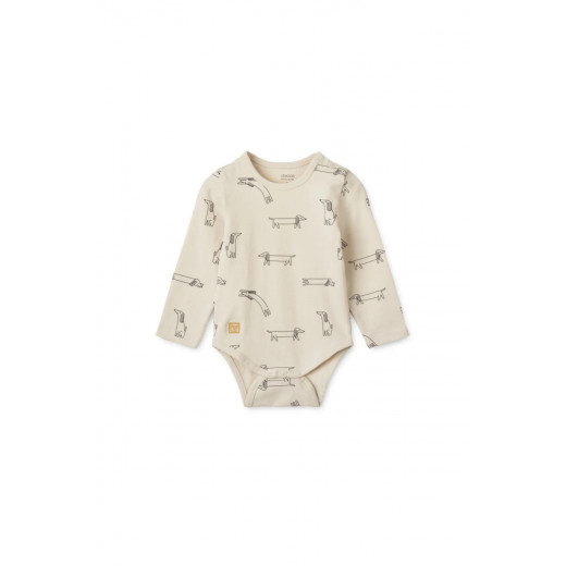 Liewood bodi benka Yanni 2kom, Dog Sandy/YellowM 