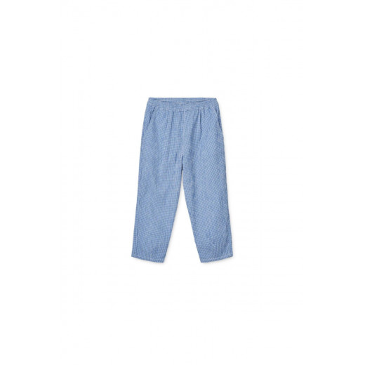 Liewood pantalone Birger, Check Riverside/CrispW 
