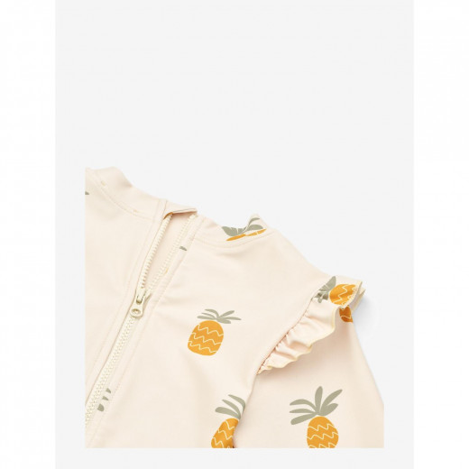 Liewood jednodelni kupaći Sille, Pineapples/CloudC 