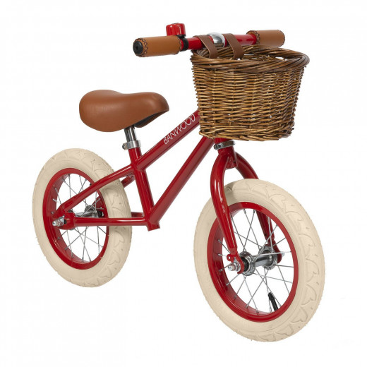 Banwood balance bicikl vintage, Red 