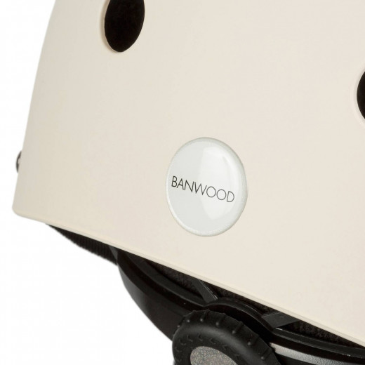 Banwood classic kaciga, Matte Cream 