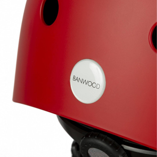 Banwood classic kaciga, Matte Red 