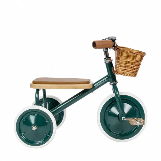 Banwood tricikl vintage, Green 