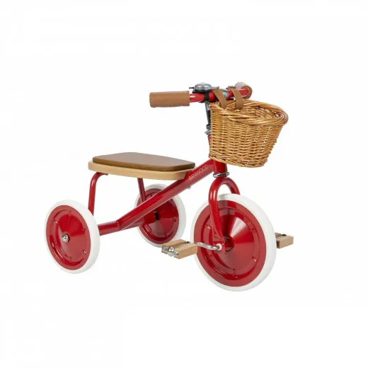 Banwood tricikl vintage, Red 