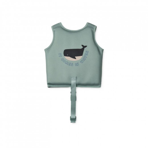 Liewood prsluk za plivanje Dove 1-2Y, Waves/Pepp 