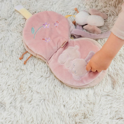 Nattou edukativna plišana knjiga, ptica 