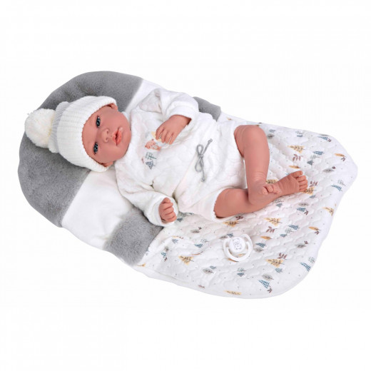 Arias Elegance lutka beba Andie Gris 40cm 