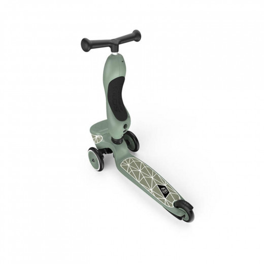 Scoot&Ride Trotinet 2u1 Highwaykick 1 Green lines 