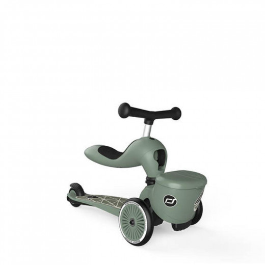 Scoot&Ride Trotinet 2u1 Highwaykick 1 Green lines 