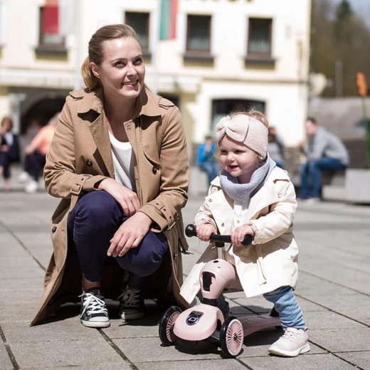 Scoot&Ride Trotinet 2u1 Highwaykick 1 Rose 