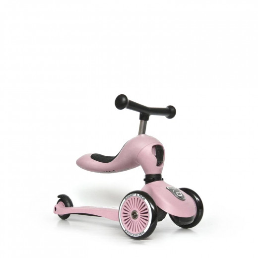 Scoot&Ride Trotinet 2u1 Highwaykick 1 Rose 