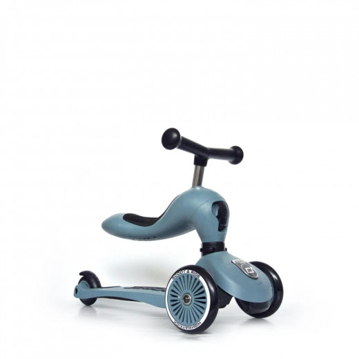 Scoot&Ride Trotinet 2u1 Highwaykick 1 Steel 