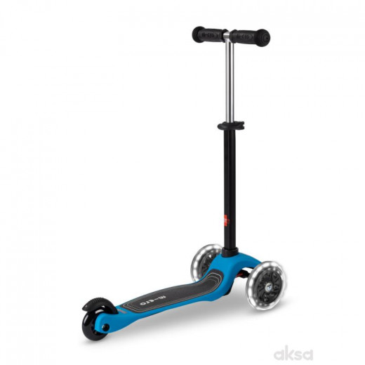 Micro trotinet Mini Deluxe Lite LED plavi 