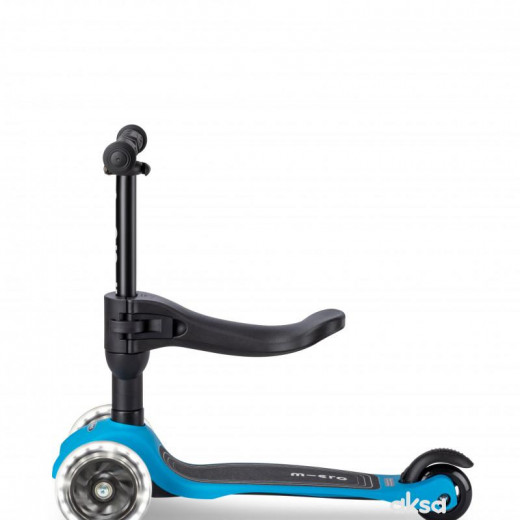 Micro trotinet Mini 3 u 1 Deluxe Lite LED plavi 