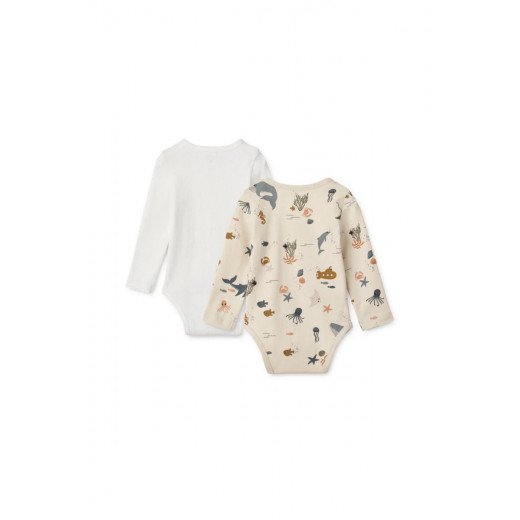 Liewood bodi benka Yanni 2kom, SeaCSandy/CrispW 