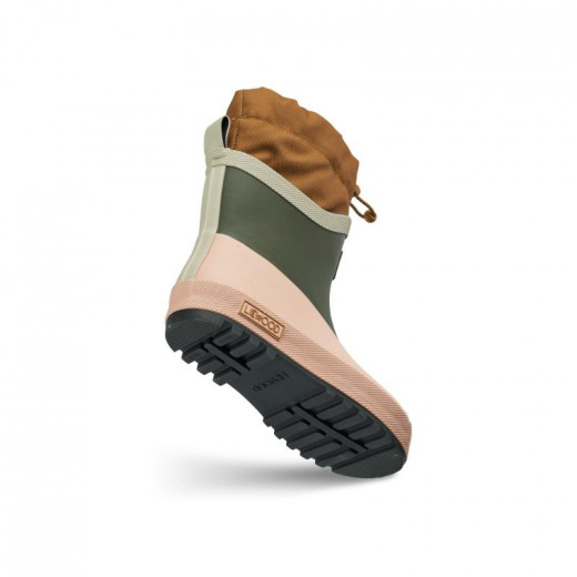 Liewood čizme za kišu Isaac,Army brown multi mix 