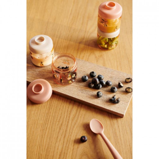 Liewood posude za hranu Dominique 4 kom,Peach/Sea 