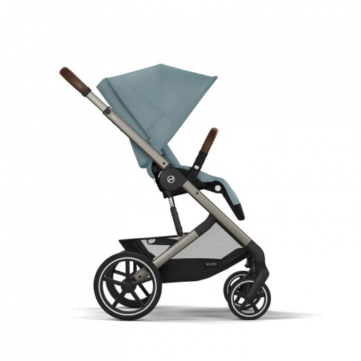 Cybex kolica Balios S Lux Stormy Blue (taupe ram) 