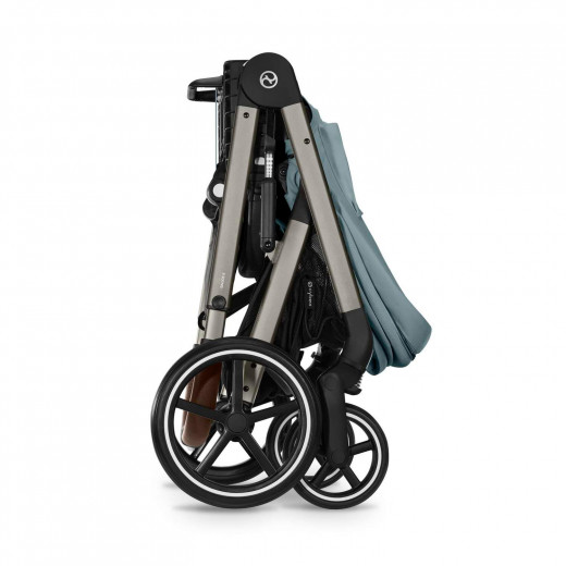 Cybex kolica Balios S Lux Stormy Blue (taupe ram) 