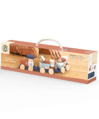 Speedy Monkey Drveni voz umetaljka 