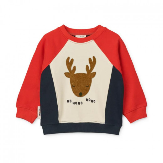 Liewood Aude dukserica,Holiday reindeer/Sandy 