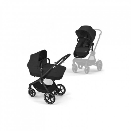 Cybex duo sistem Eos Moon black (Crni ram) 