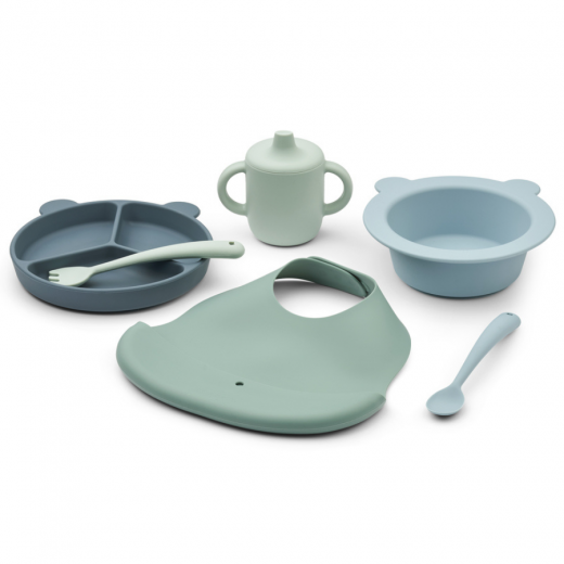 Liewood Stina set za hr 6 kom,Mr bear/Dusty mix 