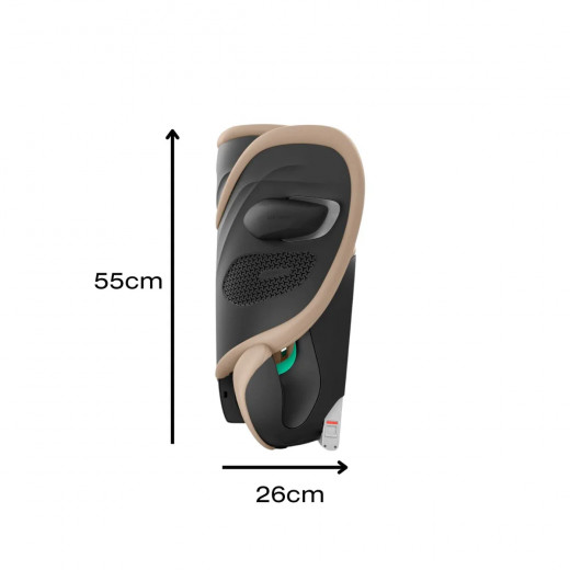 Cybex a-s Solution G2 i-Fix Plus(100-150cm)A.Beige 