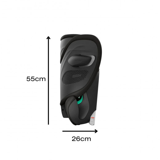 Cybex a-s Solution G2 i-Fix Plus(100-150cm)M.Black 