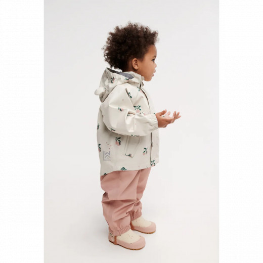 Liewood set garderobe za kišu Manu,Peach/Sea 