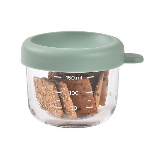 Beaba staklena posuda 150 ml, Sage green 