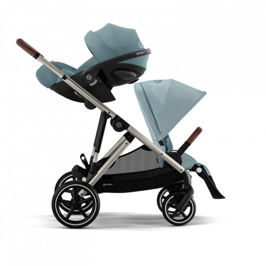 Cybex kolica Gazelle, Stormy Blue (taupe ram) 