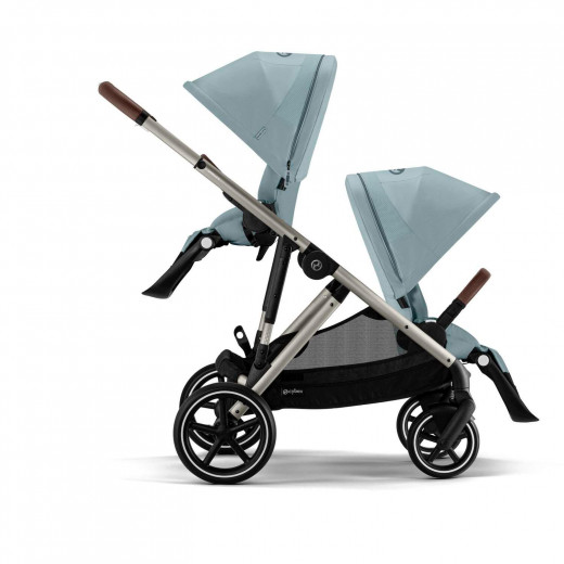 Cybex kolica Gazelle, Stormy Blue (taupe ram) 